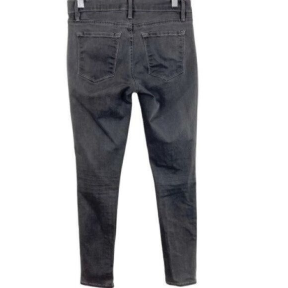 Frame Denim Le Skinny De Jeanne gray size 26 - Picture 3 of 11